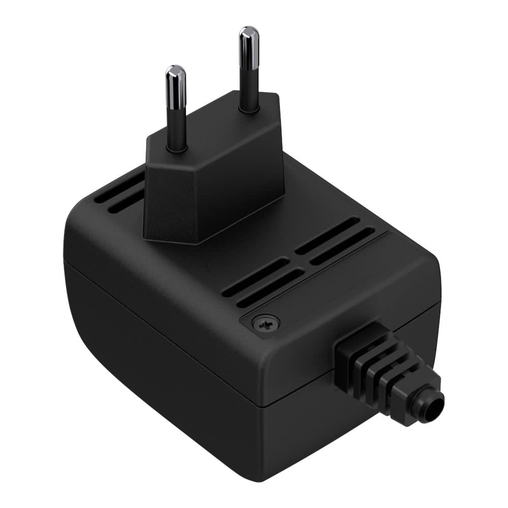 Kapsling för nätaggregat med EU-kontakt